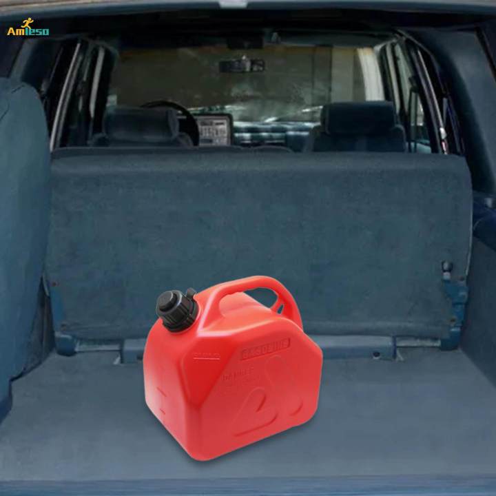 Gas Container Jug Portable Fuel Tank for Vehicles Car SUV 10L