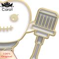 Carat Cute Cartoon Tooth Brooch Quirky Tooth-shaped Pin for Dental Professionals Enthusiasts Perfect Gift Idea Durable Tooth Element Badge. 