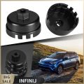[infinij]14 Flute 64.5mm Oil Filter Cap Wrench Socket Remover Tool for Toyota Lexus. 