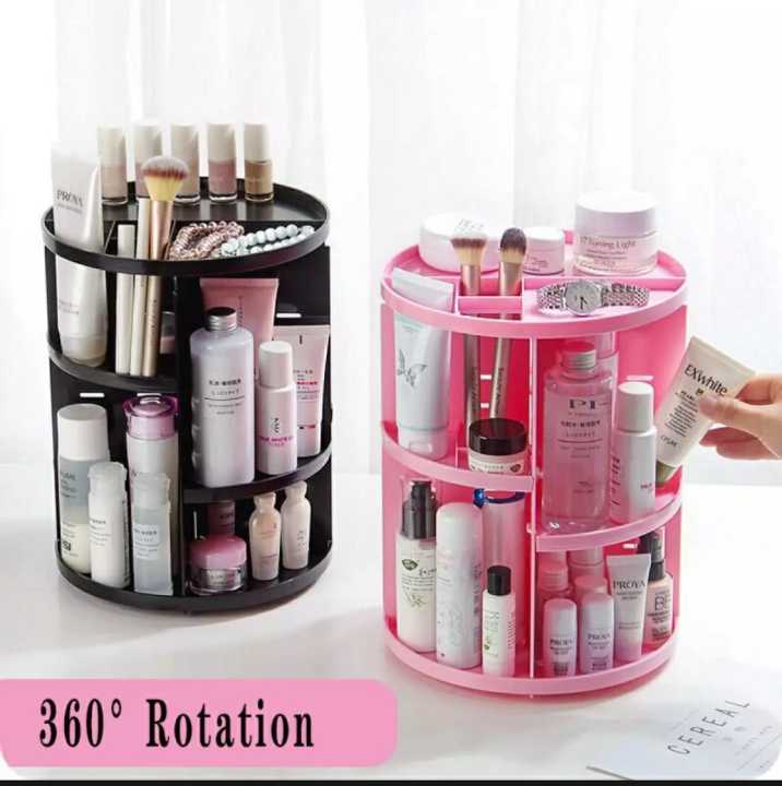 360%20Rotating%20Makeup%20Organizer,%20DIY%20Adjustable%20Makeup%20Carousel%20Spinning%20Holder%20Storage%20Rack,%20Large%20Capacity%20Make%20up%20Caddy%20Shelf%20Cosmetics%20Organizer%20Box,%20Great%20for%20Countertop%20-%20Image%203
