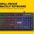 Armaggeddon AK666 Kalashnikov Spill Proof Backlit Membrane Gaming Keyboard. 