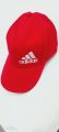 ajestable red adidas quality logo cap. 