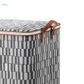 Clothes Storage Bags Clothes Storage Bin Portable with Zipper Folding Box Organizing Organizer Container Tote for Toys, Clothing, Vacation, Bedding , 100L 48x44x48cm. 