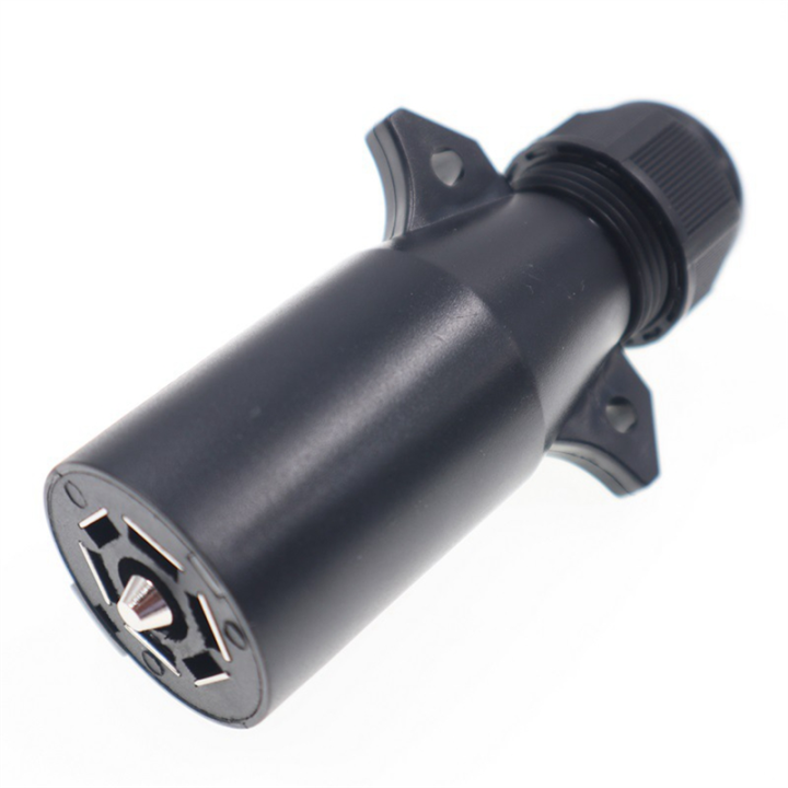 RV%207%20Pin%20Trailer%20Plug%20Trailer%20Plug%20Trailer%20Wiring%20Plug%20Detachable%207%20Way%20Round%20RV-Style%20Trailer%20Side%20Connector%207%20Pin%20Trailer%20Wiring%20Plug%20-%20Image%203