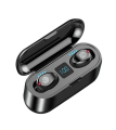 Wireless Earbuds Bluetooth F9 earbuds  Wireless Earbuds Earphone With Power Bank LED Display. 