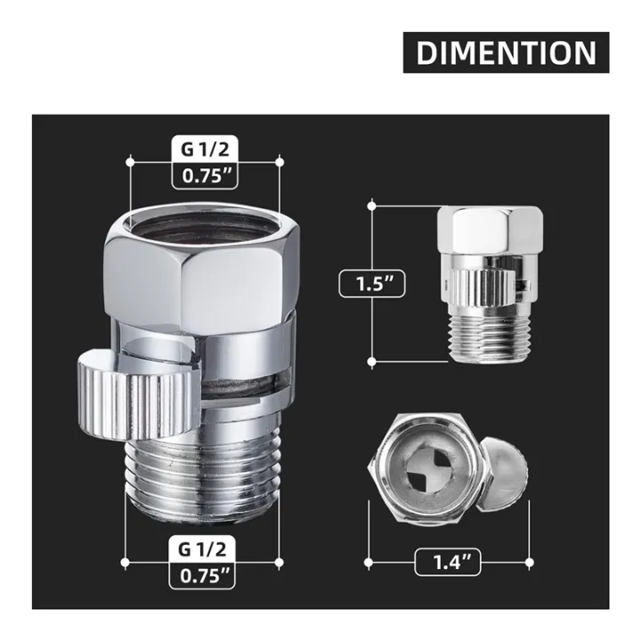 Shower%20Shut%20Off%20Valve%20Shower%20Flow%20Control%20Valve%20G1/2%20Flow%20Pressure%20Regulator%20for%20Handheld%20Shower%20Bidet%20Sprayer%20-%20Image%202