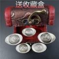 Qing Dynasty Old Sycee Silver Ingot Qing Silver Library Antique Antique Antique Old Silver Coins Pure Silver Broken Silver Made in Dongchang. 