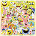 20/40pcs Spongebob Stickers Square Pants American Animation Stickers for Laptop Scrapbook Journal Kids Girls Boys Stickers. 