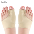 Sutuiying 2025 New Toe Splitter Foot Cover Separator Hallux Valgus Overlapping Toe Correction Legs Finger Protector Silicone Cover Cut Fabric Toe. 