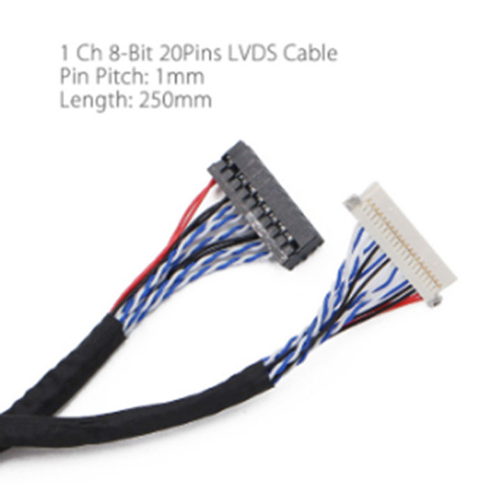 20Pin%20DF19-20-D8%201ch%20Signal%208%20Bit%20LCD%20Screen%20Driver%20Board%20Line%20LVDS%20Screen%20Cable%20-%20Image%203