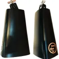 LP 7" Metal Steel Cow Bell Noise Maker Cowbell Percussion Instrument for Drum Set Kit Percussion. 