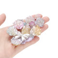 St. kunkka 30g Acrylic Jelly Mixed Beads ABS Irregular Perforated Hole Mixed Beads For DIY Bracelets Necklaces Jewelry Jewelry Accessories Making. 