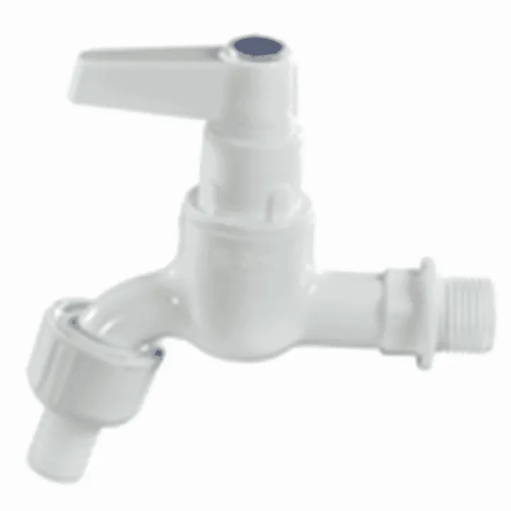 Garden Tap ½” QT ST Handle White