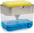 Soap Pump One Press Plastic Sds Sponge Holder Liquid Soap Dispenser. 