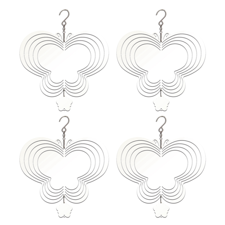 Sublimazione Wind Spinner Blanks, Scultura Cinetica 3D Alluminio Wind