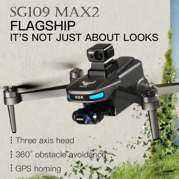 Drone%20SG109%20MAX2%20GPS%203-axis%20Gimbal%204K%20HD%20Camera%20Brushless%20Motor%20Obstacle%20Avoidance%20Duel%20Camera%20GPS%20Drone%20WIFI%20ESC%20Camera%20HD%20FPV%20Aerial%20Photography%20Folding%20Drone%20-%20Image%203
