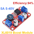 Step up converter Boost converter module DC 5A Adjustable Voltage Xl6019 module. 