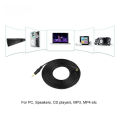 (1.5M / 3M / 5M / 10M ) 3.5mm Jack AUX Extension Audio Cable 3.5mm To Aux Base Wire Cord Headphone Microphone Extender Cable. 