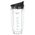 Blender Cup Replacement for Nutri Ninja Blender Cup, Blender Replacement Parts, Blender Parts (24 Oz/710 Ml). 
