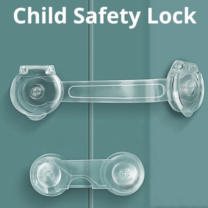 Baby Cabinet Locks Strap Drawer Lock Child Anti Opening Refrigerator Lock Home Baby Anti Pinch Safety Protection Buckle