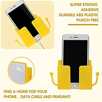 Wall%20Mount%20Sticky%20on%20Wall%20Stand%20Mount%20Mobile%20Phone%20Charger%20Socket%20Pocket,%20Storage%20Box%20Cell%20Phone%20Remote%20Control%20Holder,%20Damage-Free%20Universal%20Dock%20Case%20with%20Double%20Sided%20Foam%20Tape%20-%20Image%202