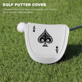 Golf Mallet Putter Cover for Odyssey 2 Ball Style Putters,RH LH. 