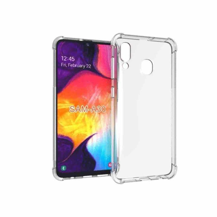 Transparent Back Cover For Samsung Galaxy A30