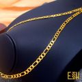 Gold Plated 24Inch Long 6MM  lara Chain for Gents High quality product. 