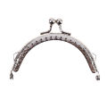 Metal Purse Frame Kiss Clasp Lock For Clutch Bags Handle Handbag Accessories DIY. 