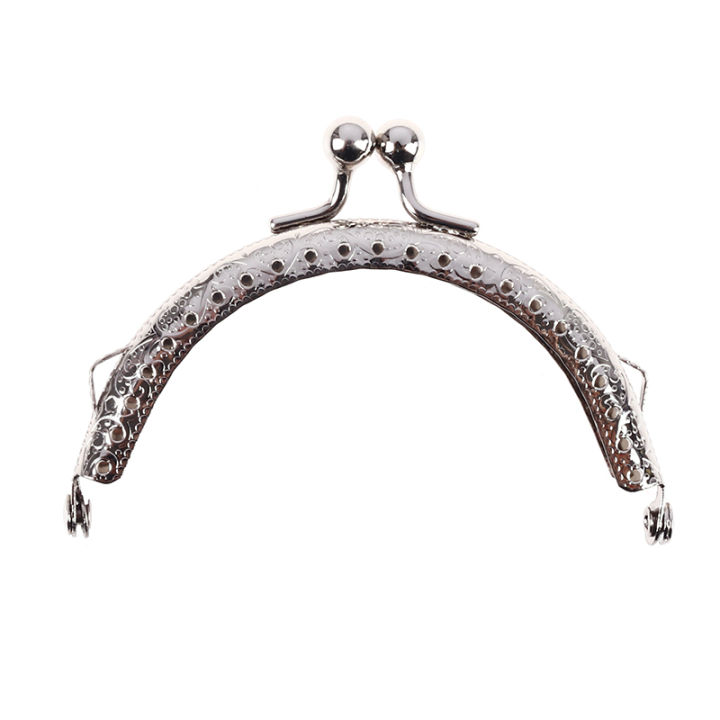 Metal Purse Frame Kiss Clasp Lock For Clutch Bags Handle Handbag Accessories DIY