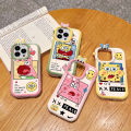 DuBaiNi For Realme C3 Creative SpongeBob SquarePants Pattern Phone Case Monster Lens Phone Shell Soft Protective Cover Shockproof Cellphone Casing. 