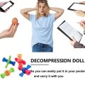 4pcs Pencil Topper Spinner Food Grade BPA Free Plastic Fidget Toys For Adult Kids Decompression Anti-stress Toys Birthday Gifts. 