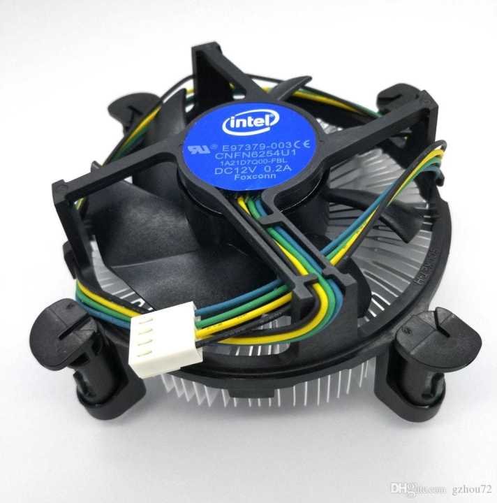 Intel Cpu Heat-Sink Cooling Fan Socket Lga 775 4leg Cpu Cooler