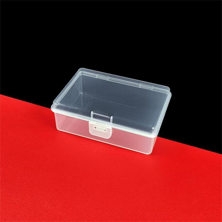 tideRectangular items table top box with storage, transparent lid ...