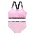 Teenag Girls Training Bras Panties Sets Kids Cotton Underwear Set School Students Bra Vest and Panties Children Sports Bra 8-16Y. 