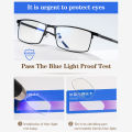 Anti Blue Ray Glasses TV Computer Phone Screen Radiation Protection Spectacles Blue Light Blocking HD Lens Anti Fatigue Eyeglasses Fashion Business Optical Glasses Frame For Men Women. 