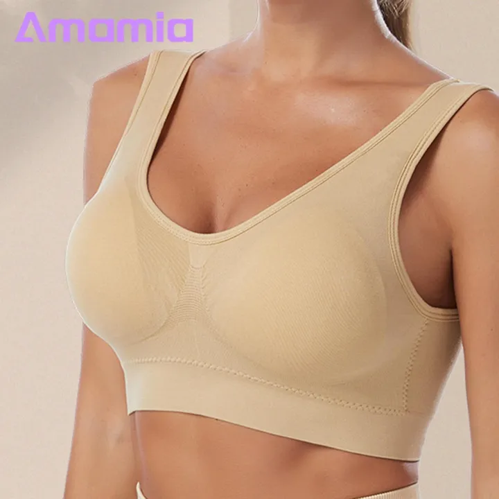 Amamia%20Women%20Brassieres%20Breathable%20Plus%20Size%20Wide%20Shoulder%20Strap%20Lady%20Bras%20Vest%20-%20Image%204
