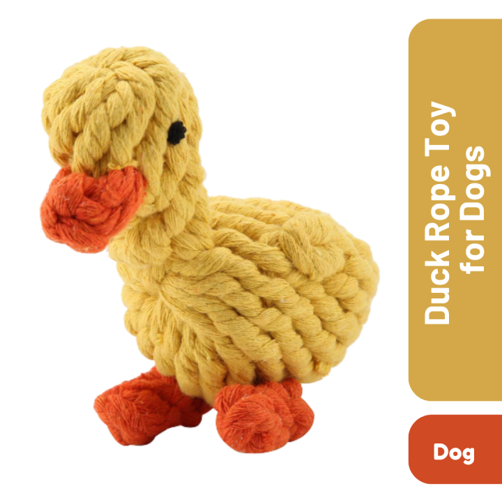 Duck Rope Toy for Dogs & Puppies