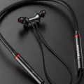 Lenovo HE05X Magnetic Neckband Earphones Featuring Top Quality Bass, Bluetooth 5.0 Connectivity, and Waterproof Design for Outdoor Use. 