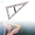 Large Math Geometry Ruler Math Teaching Aid for White Board Black Board 60 Degree Ruler. 