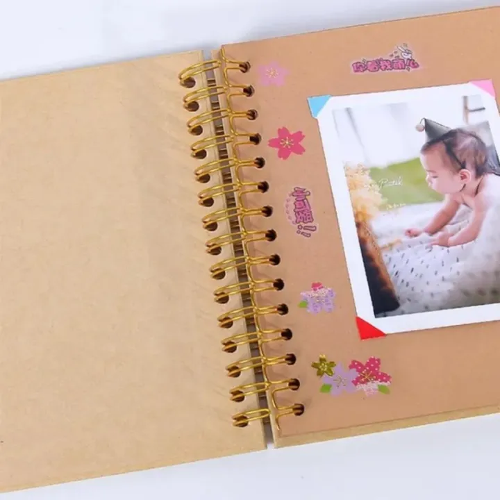 1%20Pc%20DIY%20Craft%20Album%20Scrapbooking%20Paper%20Picture%20Album%20for%20Wedding%20Anniversary%20Gifts%20Photo%20Albums%20Scrapbook%20-%20Image%203