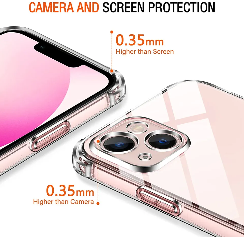 For Sony Xperia XZ2 Back Cover Shockproof Transparent Soft TPU