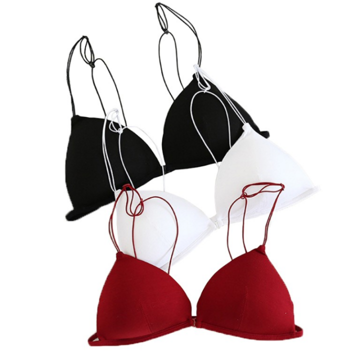 Women%20Bralette%20French%20Style%20Cotton%20Bra%20Girls%20Triangle%20Cup%20Deep%20V%20Underwear%20Soft%20Thin%20Seamless%20Bra%20-%20Image%206