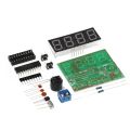 【FOOT SOFA】4-bit Digital Clock Soldering Practice DIY Kit Training Skill Electronics Suit. 