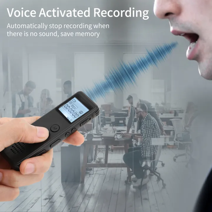 32GB%20Digital%20Voice%20Recorder%20Voice%20Activated%20Recorder%20Noise%20Reduction%20MP3%20Player%20HD%20Recording%2010h%20Continuous%20Recording%20for%20Meeting%20Lecture%20Interview%20Class%20MP3%20WAV%20Record%20-%20Image%205