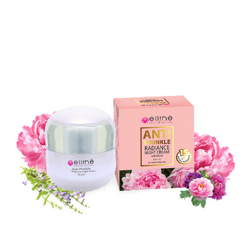 Elithe Anti-Wrinkle Radiance Night Cream with Retinol - 45ml