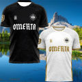 2025 New OMERTA Boxing Fans Summer 3D Print Breathable Jersey Men's Outdoor Sportwear Man Kids Al-Qadsia Style Football Soccer T-shirt. 