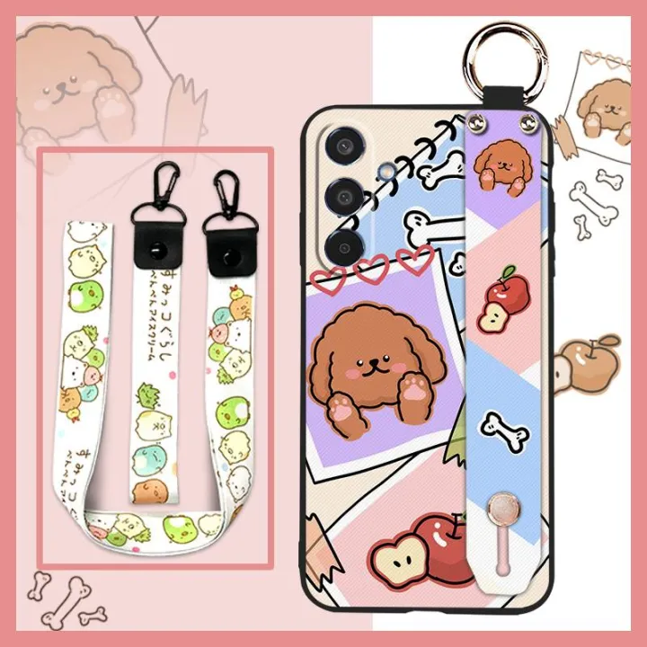 protective%20Phone%20Holder%20Phone%20Case%20For%20Samsung%20Galaxy%20A36%205G/SM-A366B%20Kickstand%20Soft%20case%20Wrist%20Strap%20Durable%20Shockproof%20-%20Image%204