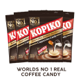Kopiko Cappuccino Candy Toffee 115 PCS – Your Take-Out Pocket Coffee for Every Occasion – Hard Candy Coffee Beans – Contains Real Coffee Extract for Better Taste. 