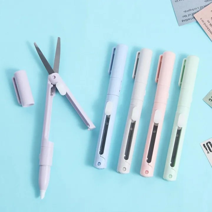 Craft Tools Stationery Mini for Diary for Paper Work Pen Cutter Sticker ...